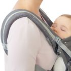 Kinderkraft, Huggy, nosidełko ergonomiczne, szare
