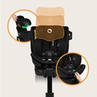 Lionelo, Harmony, fotelik samochodowy, Beige Sand Bamboo, 40-150 cm