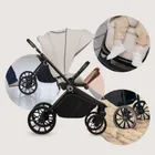 Lionelo, Mika Plus, wózek wielofunkcyjny, 3w1, Beige Sand