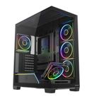 Modecom, Volcano Stellar Plus ARGB Midi 5F, obudowa komputerowa, czarna