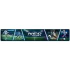 Neo-Sport, bramka do piłki nożnej, czarno-czerwona, 300-200-120 cm