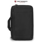 Peterson, plecak podróżny, czarny
