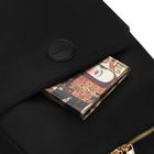 Plecak miejski, czarny, skóra ekologiczna, Peterson