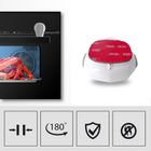 Sipo, zabezpieczenie drzwi piekarnika, białe