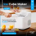 Adler, kostkarka do lodu, z panelem dotykowym