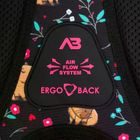 Astrabag, plecak szkolny, 3-komorowy, Flower Capy