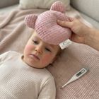 Bocioland, Miś, termofor z pestek wiśni z lawendą, wafel, retro róż