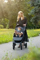 Caretero, Elma, wózek spacerowy, Dark Grey