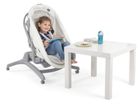 Chicco, Baby Hug 4in1 Air, kołyska, leżaczek, krzesełko, white snow
