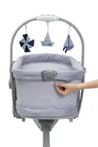 Chicco, Baby Hug Pro, łóżeczko, krzesełko do karmienia, 5w1, Earl Grey