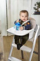 Chicco, Crescendo Up, ewolucyjne krzesełko do karmienia, Pearl Copper