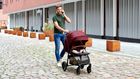 Kinderkraft, Grande 2020, wózek spacerowy, czarny