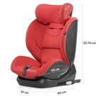 Kinderkraft, MYWAY, fotelik samochodowy, 0-36 kg, czerwony