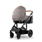 Kinderkraft, Prime, wózek wielofunkcyjny 3w1, Beige