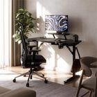 Mark Adler, Leader 5.1 Black, biurko komputerowe z półką, 115 cm