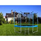 Neo-Sport, trampolina ogrodowa siatka wewnętrzna i drabinką, 252 cm