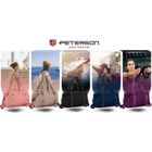 Peterson, torba sportowa, 1-komorowa, brązowa