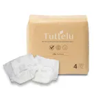 Tuttelu, bambusowe pieluszki jednorazowe, rozmiar 4, 7-11 kg, 24 szt.