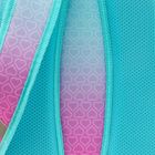 Abag, plecak szkolny, 3-komorowy, hexagon mint ombre