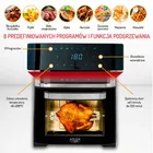 Adler, piekarnik beztłuszczowy 8w1, 13l