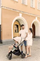 Caretero, Agil, wózek spacerowy, black