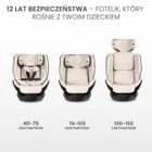 Caretero, Lumi, i-Size, fotelik samochodowy, beige, 40-150 cm
