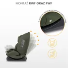 Caretero, Mundi, fotelik samochodowy, i-Size, black, 40-150 cm