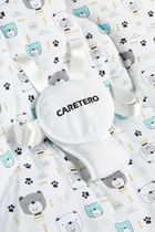 Caretero, Noco, elektryczny leżaczek i bujaczek 2w1, beige