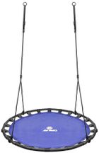 Enero, huśtawka ogrodowa, bocianie gniazdo, 120 cm, niebieska