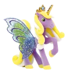 Galupy, Skrzydlate Jednorożce, brokatowa figurka z kryształkiem Swarovskiego, 1 szt.