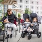 Hauck, Roadster Duo SLX, wózek bliźniaczy, grey/silver