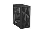 Natec, Genesis Diaxid 605F Midi Tower, obudowa komputerowa, USB-C, czarna