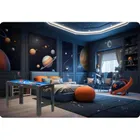 Neo-Sport + stół do gier 5w1: cymbergaj + ping-pong + bilard + koszykówka + łuk z tarczą