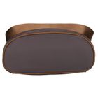 Plecak miejski, szary, skóra ekologiczna, Peterson