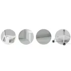 Sofotel, Rotar, fotel biurowy z mikrosiatki, szary