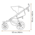 Thule, Urban Glide 3, wózek spacerowy, mid blue