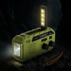 Adler, radio solarne z korbką ręczną