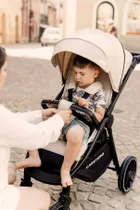 Caretero, Agil, wózek spacerowy, latte