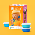 Hey Clay, Bijou, kolorowa biżuteria, masa plastyczna, 8 szt.