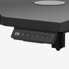 Huzaro, Hero 8.7, biurko gamingowe z regulacją wysokości, RGB, Black, 140 cm