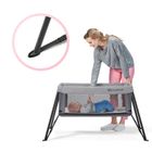 Kinderkraft, Movi, łóżeczko turystyczne, Grey