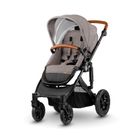 Kinderkraft, Prime, wózek wielofunkcyjny 3w1, Beige