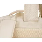 Peterson, plecak podróżny z siatkowaną przegrodą i paskami kompresyjnymi, ecru