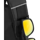 Saszetka na ramię, czarna, skórzana, Rovicky