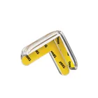 Sipo, zestaw silikonowych, transparentnych zabezpieczeń narożników mebli, kształt L, 12 szt.