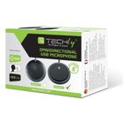 Techly, mikrofon konferencyjny, dookólny, USB 2.0 z wyciszeniem