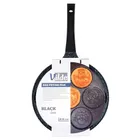 Vilde, Black Line, patelnia do jajek granitowa, 7 otworów, 26 cm
