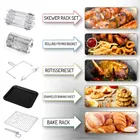 Adler, piekarnik beztłuszczowy 8w1, 13l