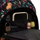 Astrabag, plecak szkolny, 3-komorowy, Flower Capy
