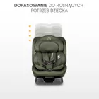 Caretero, Mundi, fotelik samochodowy, i-Size, grey, 40-150 cm